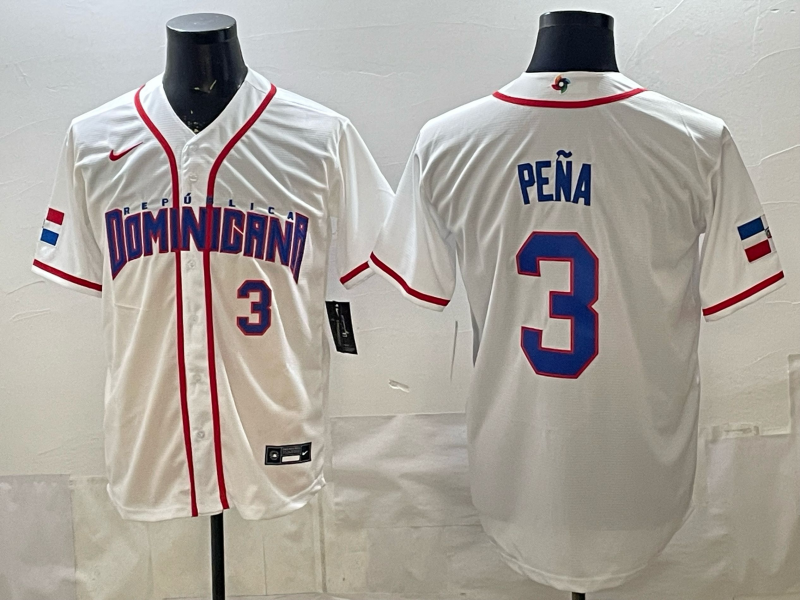 Men 2026 World cup white MLB Nike jersey 0060